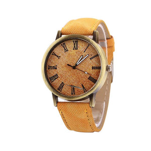 MEIBO Relojes Women Quartz Watches Denim Design