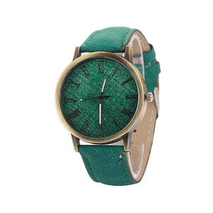 MEIBO Relojes Women Quartz Watches Denim Design