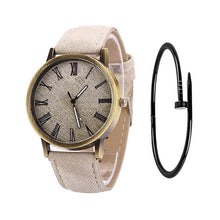 Load image into Gallery viewer, MEIBO Relojes Women Quartz Watches Denim Design