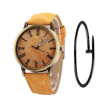 Load image into Gallery viewer, MEIBO Relojes Women Quartz Watches Denim Design