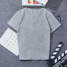 Load image into Gallery viewer, Wish I Had A Friend Like Me Letter Print Gray Tshirt