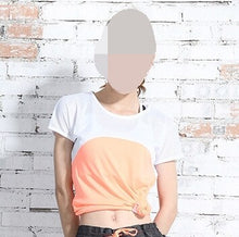 Load image into Gallery viewer, Summer sports short sleeve T-shirt lady clothing