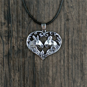 Toothless pendant necklace