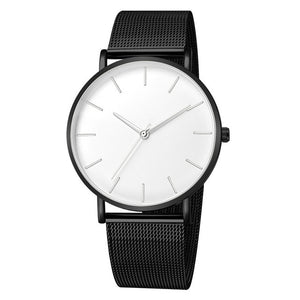 Simplicity Modern Quartz Watch Women Mesh Stainless Bracelet