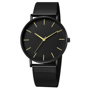 Simplicity Modern Quartz Watch Women Mesh Stainless Bracelet