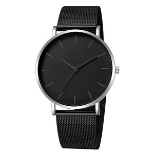 Simplicity Modern Quartz Watch Women Mesh Stainless Bracelet