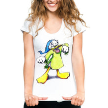 Load image into Gallery viewer, FIXSYS Women Harajuku Tshirt Kawaii Cartoon Tee Shirts