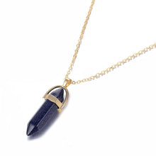 Load image into Gallery viewer, Hot sale Hexagonal Column Quartz Necklaces Pendants Fashion