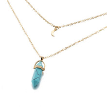 Load image into Gallery viewer, Hot sale Hexagonal Column Quartz Necklaces Pendants Fashion