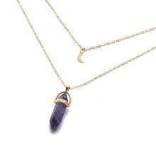 Load image into Gallery viewer, Hot sale Hexagonal Column Quartz Necklaces Pendants Fashion